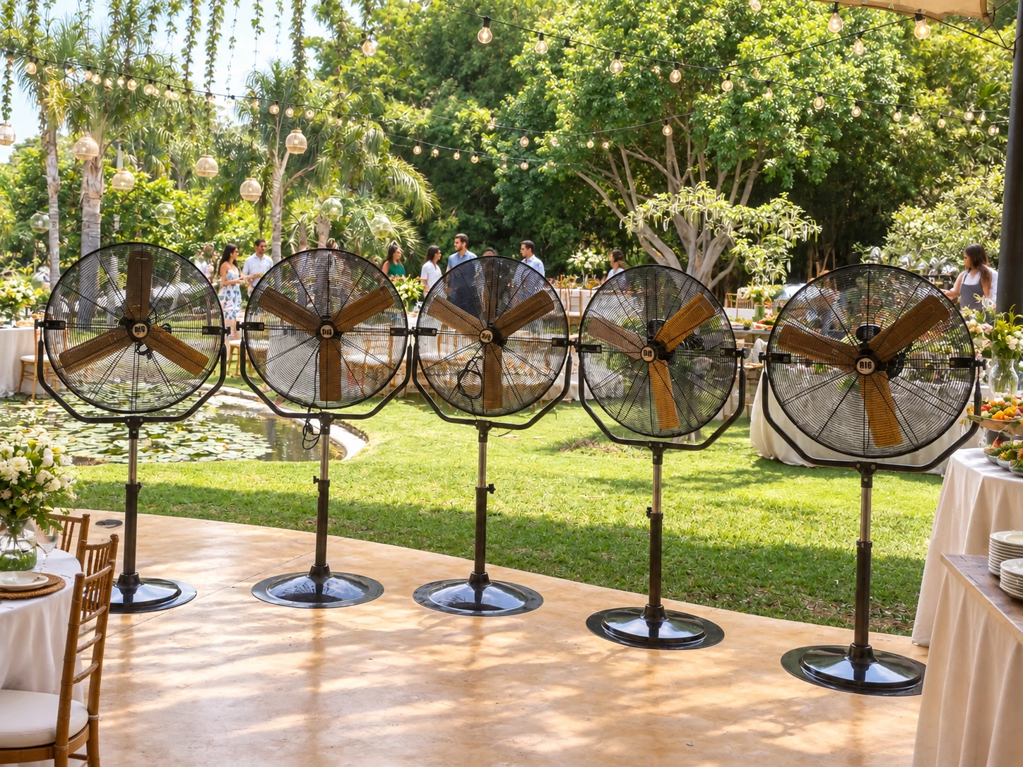 ventiladores_evento_comida_jardin
